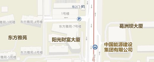 阳光财富大厦地图